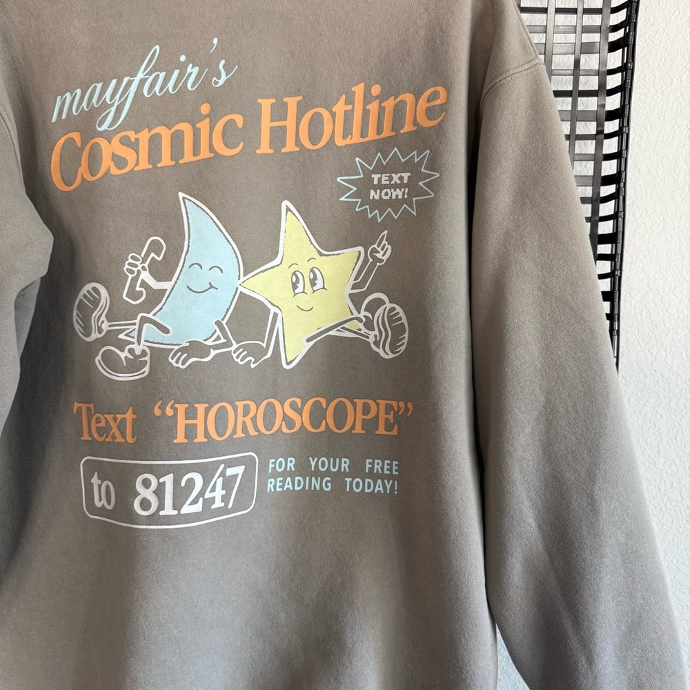 The Mayfair group cosmic hotline sweatshirt - Picture 2 of 7